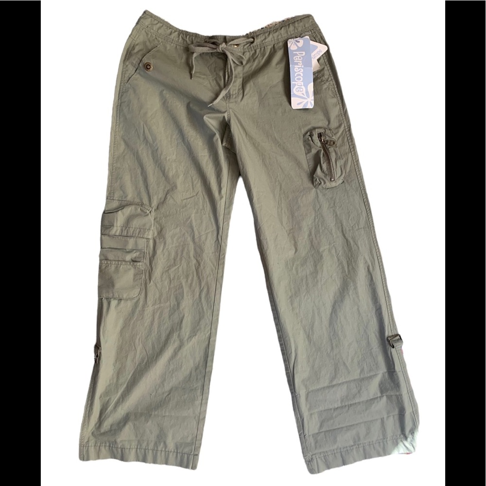 Olive Cargo Pants for Women